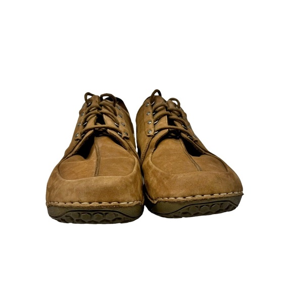 Teva Men’s Leather Lace Up Loafers Shoes Brown Size 12 - Picture 4 of 10